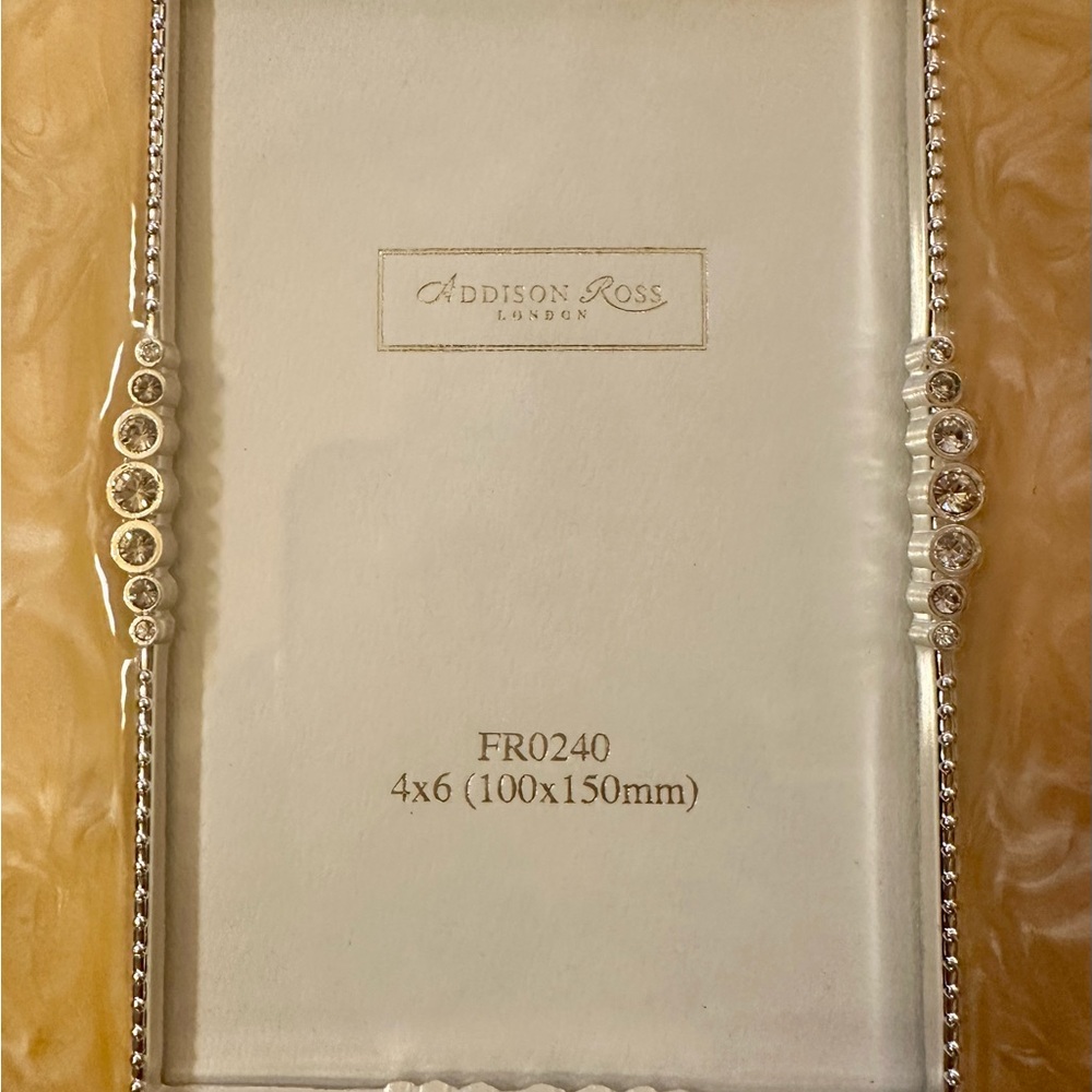 Addison Ross Gold and Cream Photo Frame - Picture 2 of 5